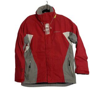 Henri Lloyd TP1 Marine Technology Windbreaker Red Outdoor Rain Jacket Sz Medium